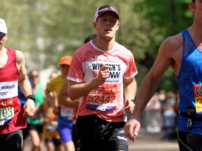 Charity running events for Winston's Wish