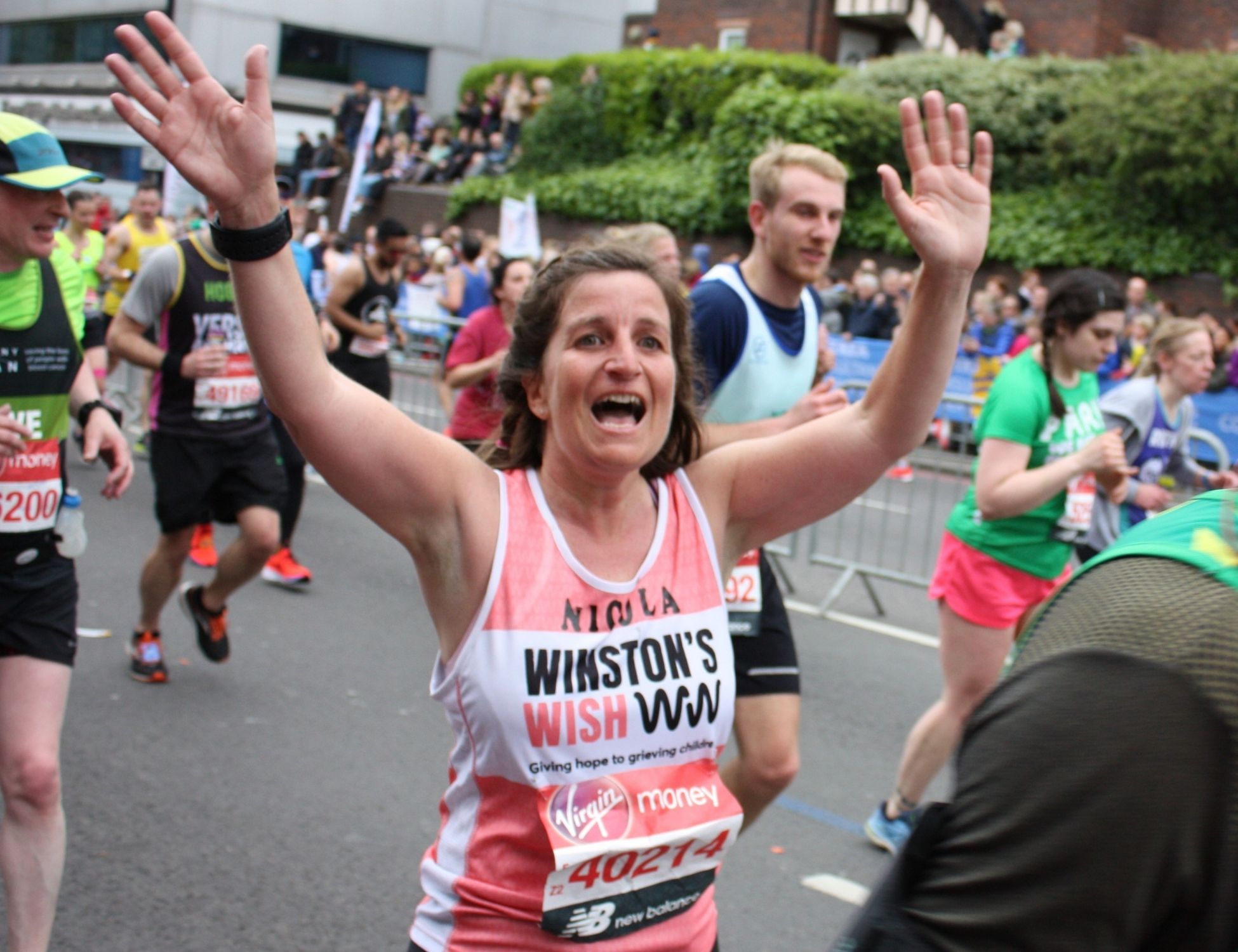 London running events for Winston's Wish