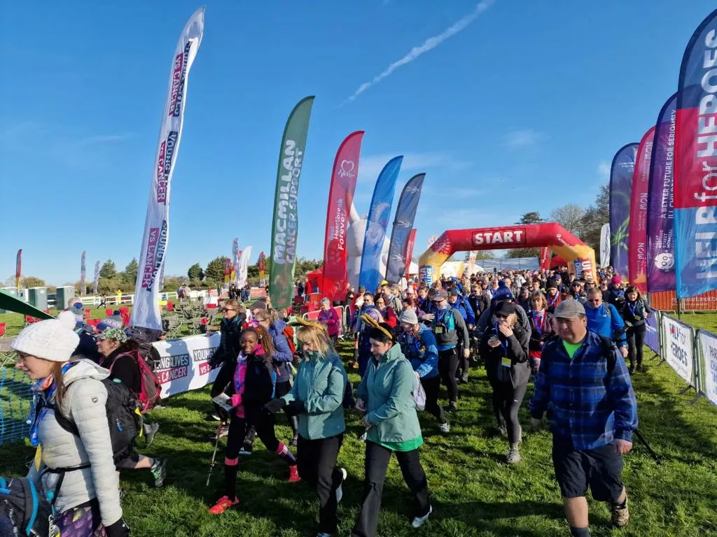 Easter Ultra Challenge at the start line
