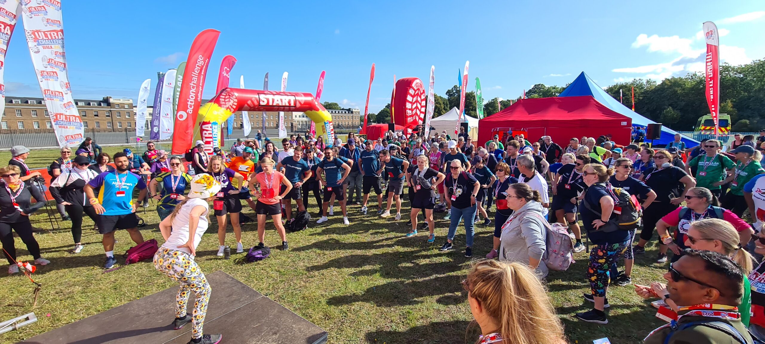 London Summer Walk warm up